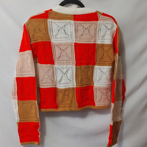 The Drop Crochet Cardigan Size S NWT - Picture 7 of 7